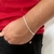 Pulseira masculina grumet duplo 3mm - prata 925 - comprar online