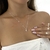 Colar Nossa Senhora cravejado 45cm - prata 925 - comprar online
