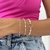 Pulseira elo corações - prata 925 - Maêda Pratas - Joias de prata