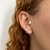 Piercing trágus borboleta cravejada - prata 925 - comprar online
