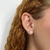Piercing trágus zircônia oval 3mm - prata 925 - comprar online