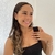 Colar letra B cravejado - prata 925 - comprar online