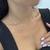 Chocker olho grego - prata 925 - comprar online