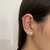 Piercing argola cartilagem bolinha 1cm - prata 925 - comprar online
