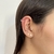 Piercing Argola cartilagem pedras coloridas 1 cm - prata 925 - comprar online