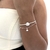 Imagem do Pulseira coração liso e zircônias vermelhas - prata 925