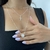 Escapulário Feminino São Bento 60 cm - prata 925 - loja online