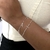 Pulseira cruz deitada - prata 925 na internet
