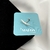Piercing Cartilagem cluster cravejado G - prata 925