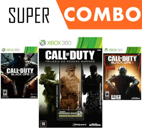 Combo Call of Duty 5 em 1