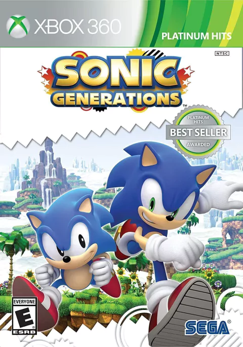 Sonic Generation Xbox 360 Mídia Digital