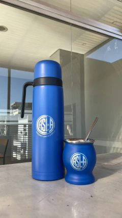 KIT TERMO Y MATE DE ACERO PERSONALIZADO en internet
