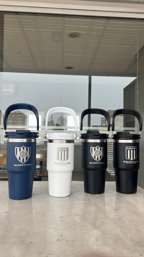 Vaso Acero Térmico con Manija y Pico - comprar online