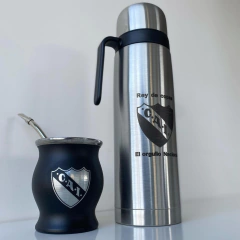 KIT TERMO Y MATE DE ACERO PERSONALIZADO - TIENDA TODA TU PASION