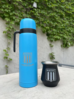 KIT TERMO Y MATE DE ACERO PERSONALIZADO - comprar online