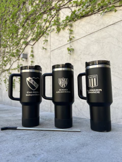 Vasos Símil Stanley con bombilla acero inox - TIENDA TODA TU PASION