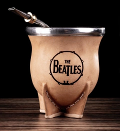 MATE DE CUERO CON GRABADO PERSONALIZADO - TIENDA TODA TU PASION