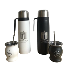 TERMO PINTADO CON GRABADO A ELECCION - tienda online