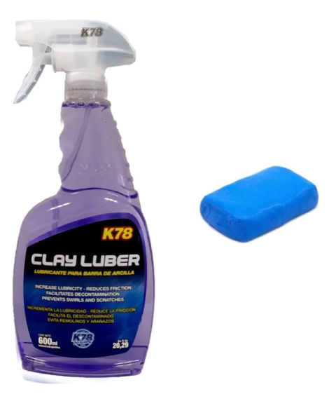 Clay Bar 180 Gramos + Clay Luber - Lubricante - comprar online