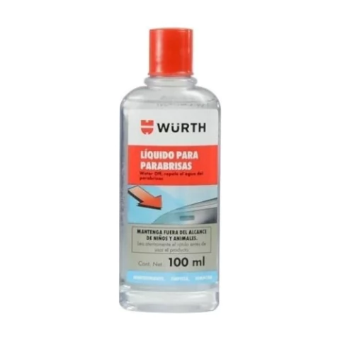 Water Off Sellador De Vidrios Wurth Repelente Agua 100 Ml
