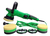 Pulidora Eléctrica De Mano 3d L-37pro Color Verde 220v 1050w