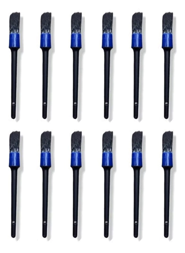 12 Unidades Pincel Cepillo De Detallado Detailing N°10