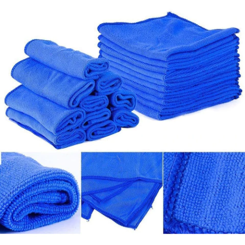 10 Unidades Paño Microfibra 35 X 35 Cm Detailing Mayorista