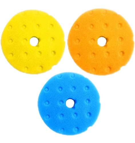 Kit 3 Pads 3 Pulgadas Overcars Para Rotorbital