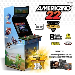 ARCADE AMERICANO 22 Sistema PREMIUM RYZEN - Art. 1720