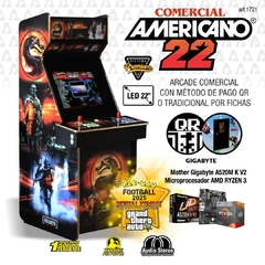 ARCADE AMERICANO 22 COMERCIAL Sistema PREMIUM - Art. 1721