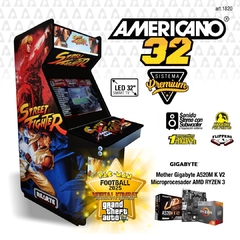 ARCADE AMERICANO 32 Sistema PREMIUM RYZEN - Art. 1820 - comprar online