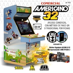 ARCADE AMERICANO 32 COMERCIAL Sistema PREMIUM - Art. 1821