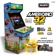 ARCADE AMERICANO 32 Small Sistema PREMIUM - Art. 1822 - buy online