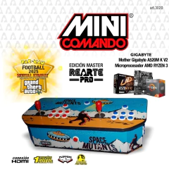 Minicomando Edición Master – Sistema Rearte Pro – Arcade portátil con Karaoke - Art. 3020 en internet