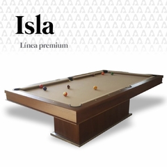 MESA DE POOL ISLA - LÍNEA PREMIUM