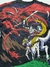 Liquid Blue Dragon Red All Over Print 1993 - Neon Archive