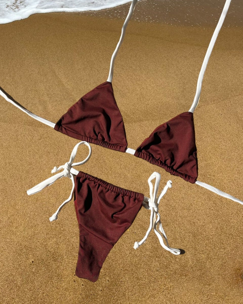 Coffee&Off Cortininha + calcinha lacinho