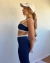 Conjunto Fitness Marinho&Off Top duplo tiras + calça - loja online