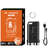 Lanterna compacta/chaveiro Boruit EDC V3 - Duplo emissor LED - 900 Lm - Bateria interna recarregável 500mAH