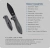 Canivete Kizer Infinity V3579N1, Aço Bohler N690, Com Flipper Lateral, Blackwashed, Original - EDC na internet