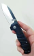 Canivete Petrified Fish PF714 Black, Aço Inox AUS8A, Ball Bearing, G10 Black, 60 HRC - loja online