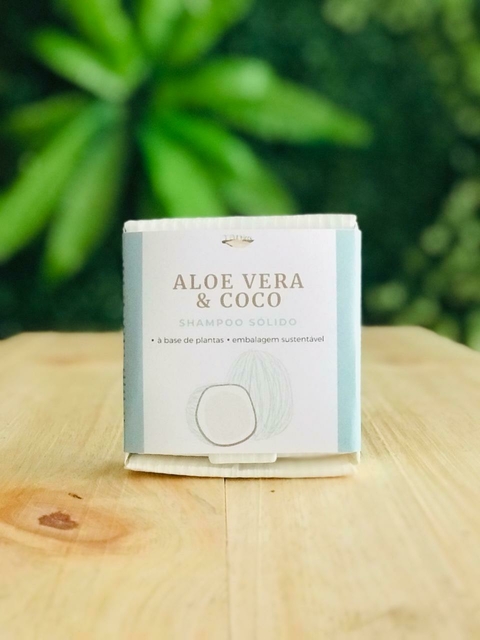 SHAMPOO SÓLIDO EM BARRA ALOE VERA E LICUI