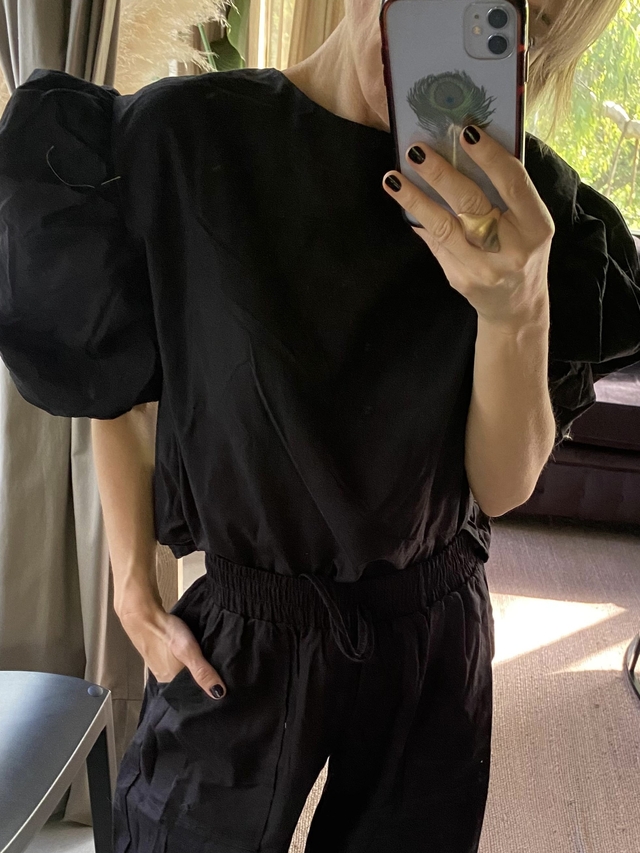 BLUSA MERENGUE NEGRA thumbnail 2
