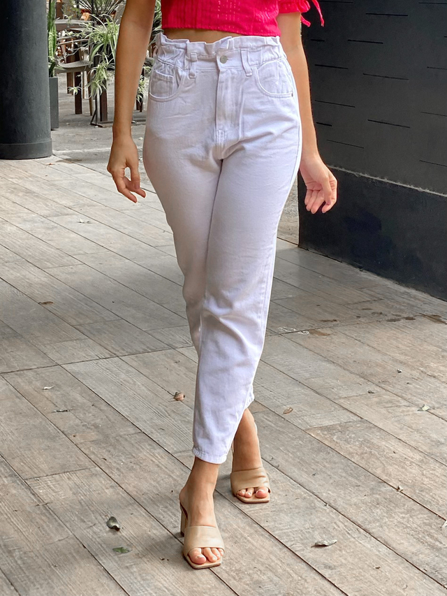Jean Baggy Louis - Denim Blanco thumbnail 2