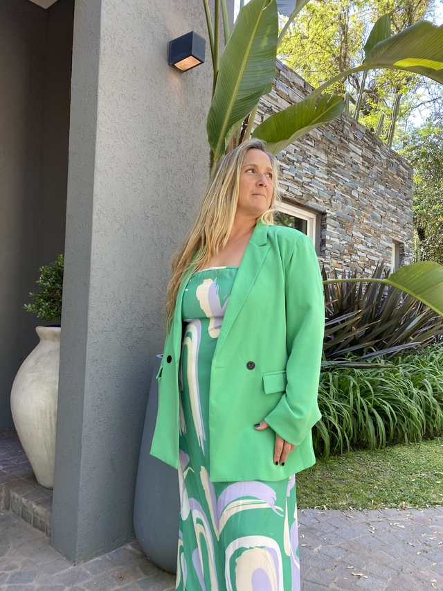 Blazer Oversize Alerce Verde thumbnail 2