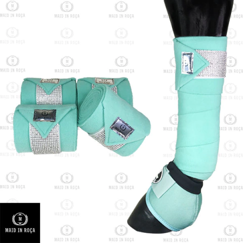 Liga Tradicional Strass - Verde Agua - comprar online