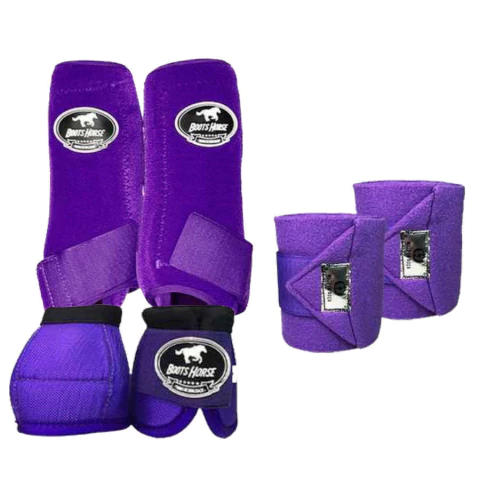 Kit Caneleira e Liga - Roxo - comprar online