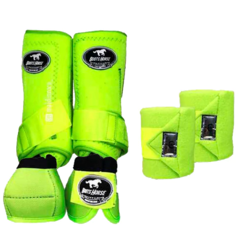 Kit Caneleira e Liga - Verde Limao - comprar online