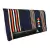Manta Navajo Combat Indian (80x40 cm) - Azul Marinho e Laranja - comprar online