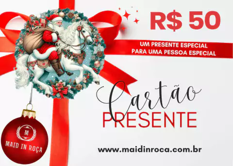 Cartão Presente R$ 50,00